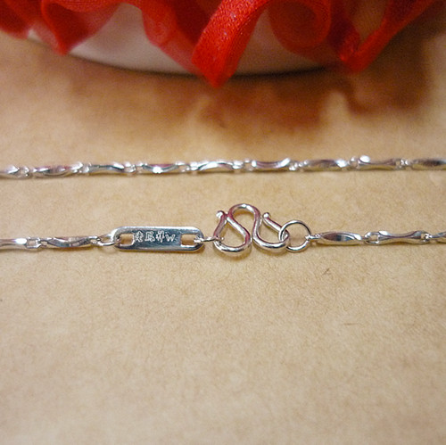 铂金项链(老凤祥印)